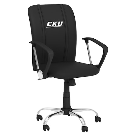 Curve Task Chair With Eastern Kentucky Colonels Logo